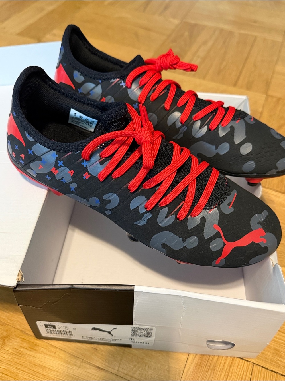 NIB Puma FUTURE Z 4.3 The Batman FG/AG Jr 🦇